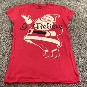 Santa “ I Believe”  Tee